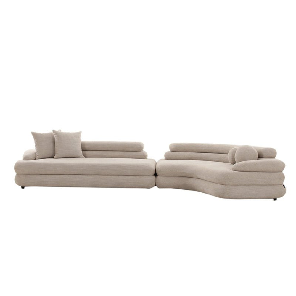 Cairo 6 - Sitzer Sofa - BeigeSofa