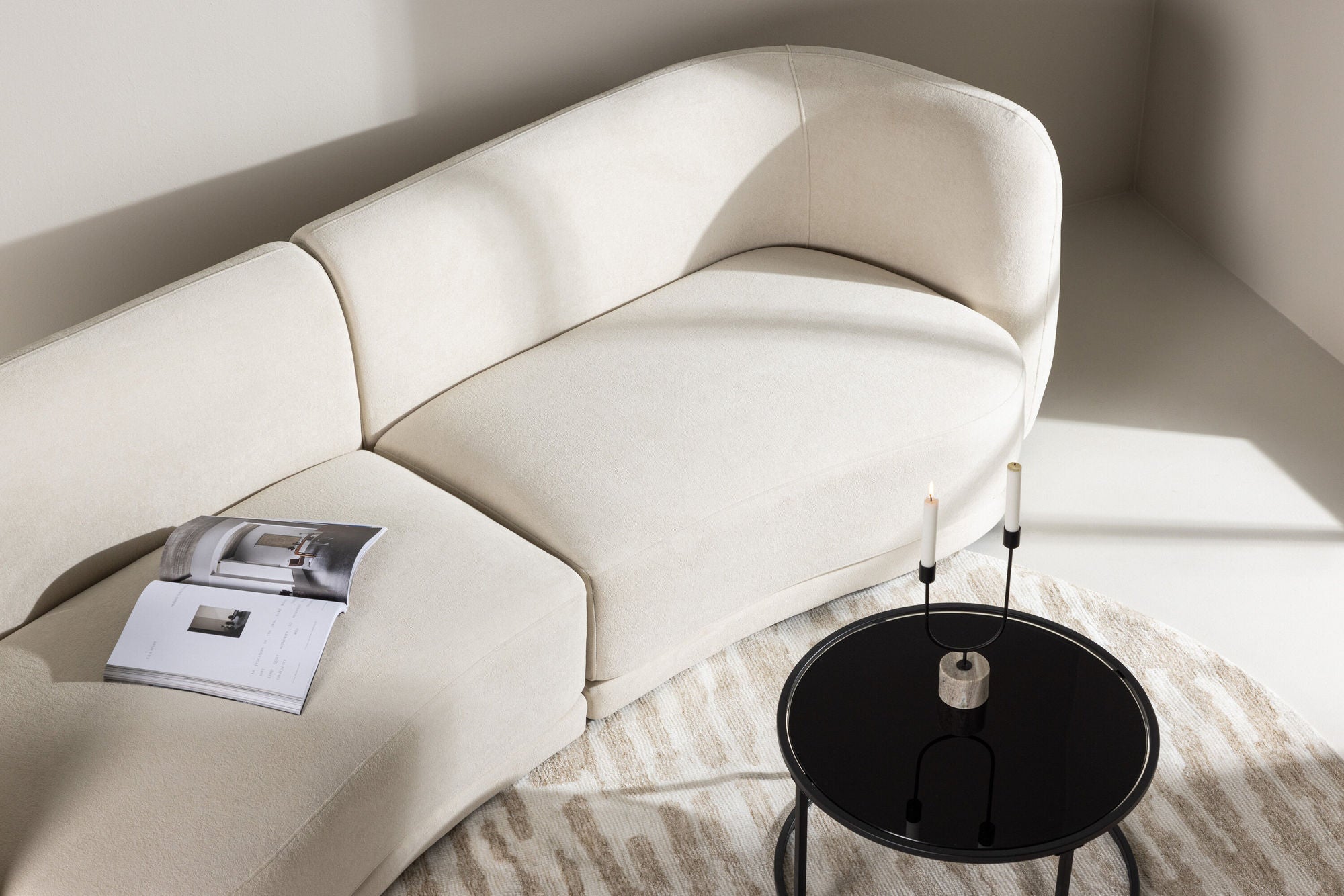 Cielo 3 - Sitzer Sofa - BeigeEinzelsofas