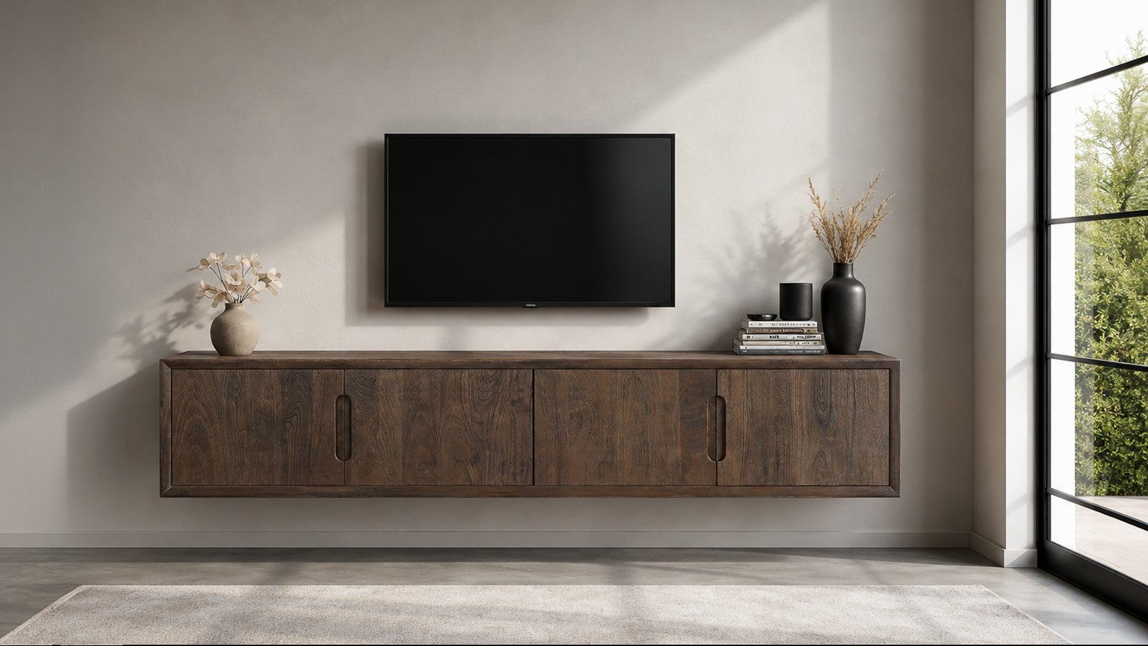 Cortez Schwebend 180 cm-Livingfurn-le canapé