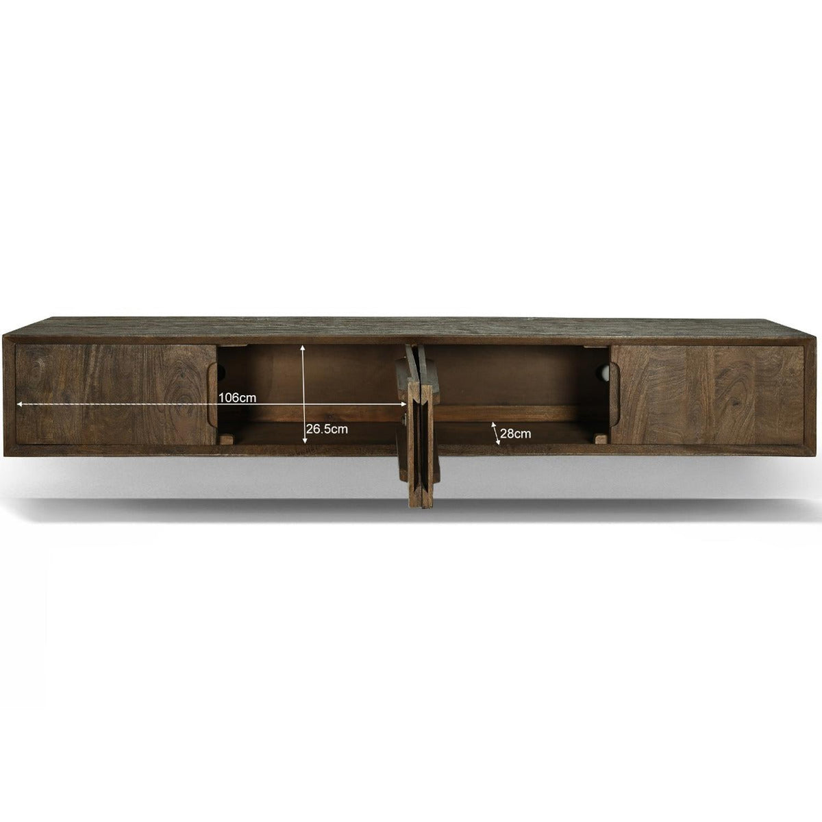Cortez Schwebend 220 cm-Livingfurn-le canapé