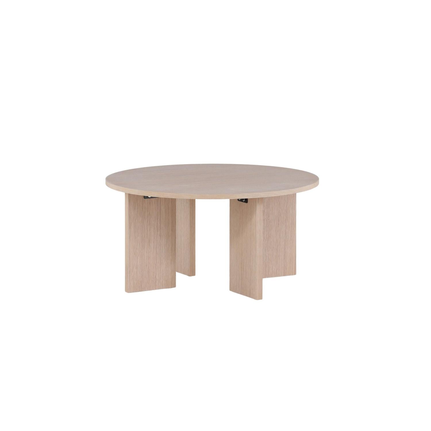 Couchtisch Askerön ⌀80cm - Cremeweiß-Couchtisch-Vind-le canapé