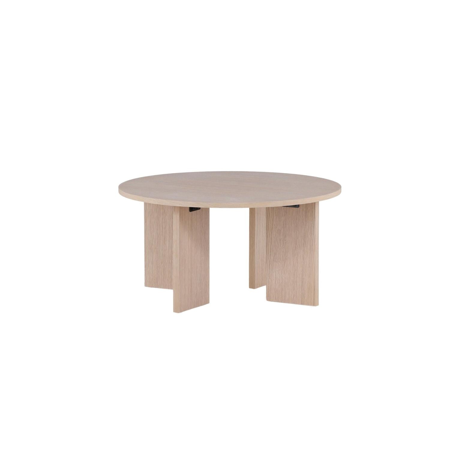 Couchtisch Askerön ⌀80cm - Cremeweiß-Couchtisch-Vind-le canapé