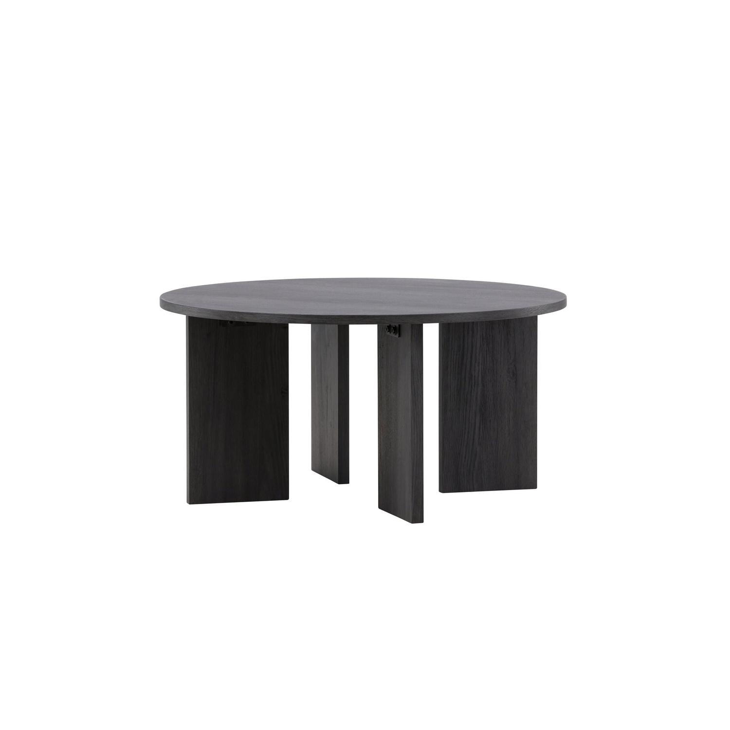 Couchtisch Askerön ⌀80cm - Schwarz-Couchtisch-Vind-le canapé