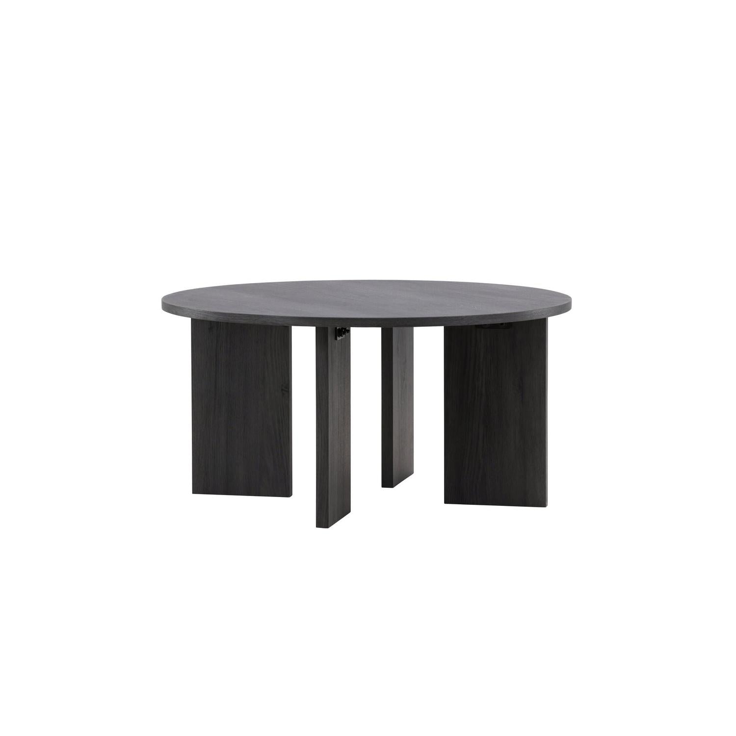 Couchtisch Askerön ⌀80cm - Schwarz-Couchtisch-Vind-le canapé