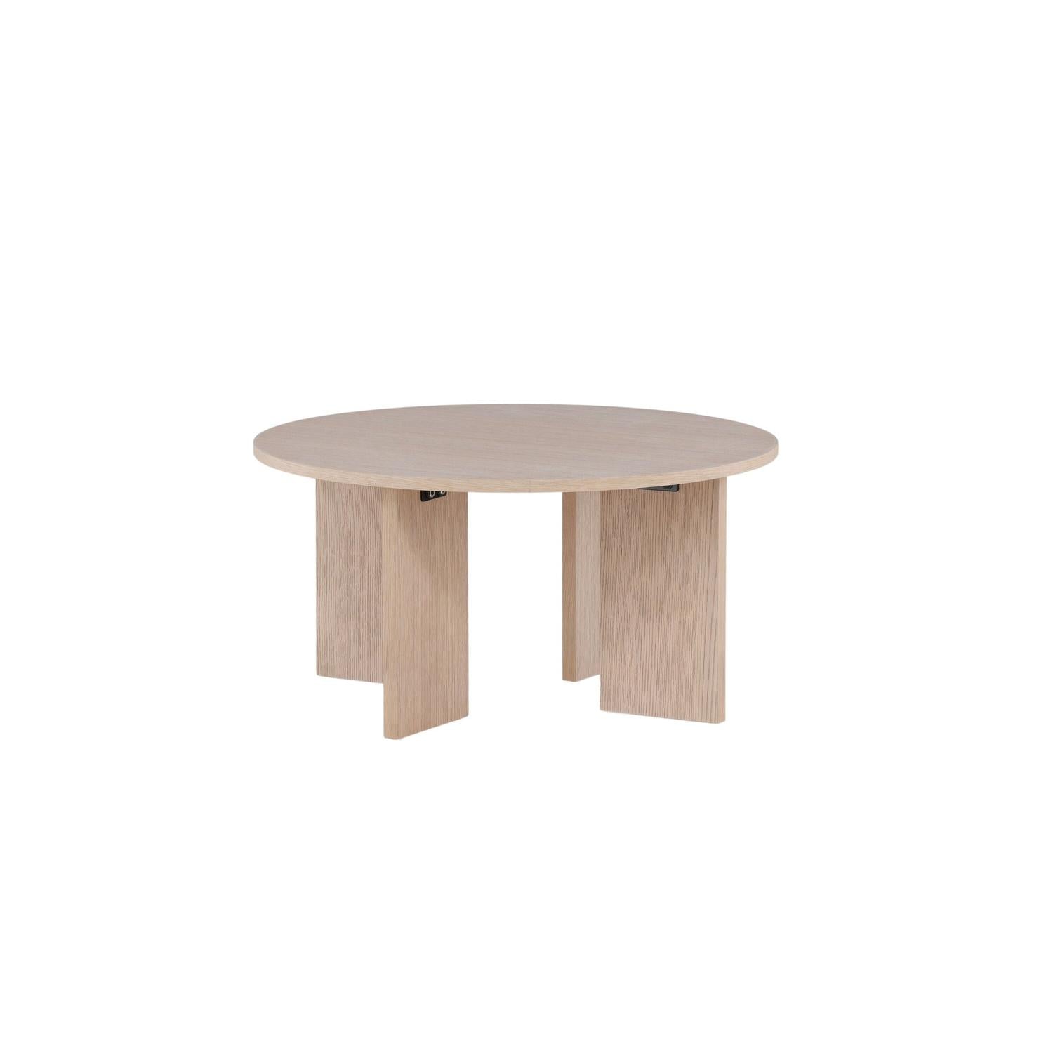 Couchtisch Askerön Ø80cm - Cremeweiß-Couchtische-Vind-le canapé
