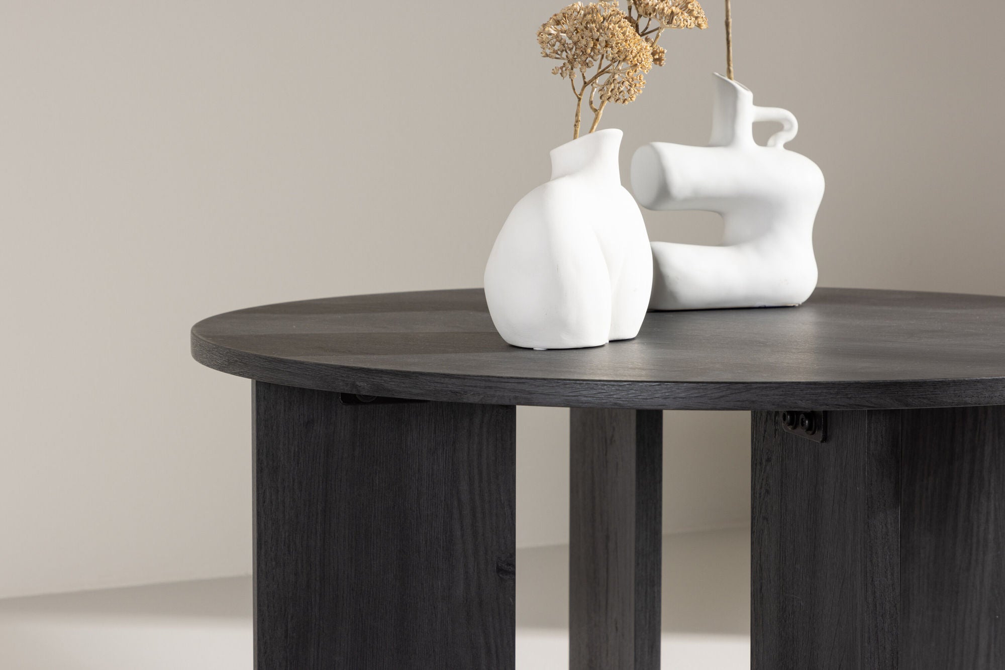 Couchtisch Askerön Ø80cm - Schwarz-Couchtische-Vind-le canapé