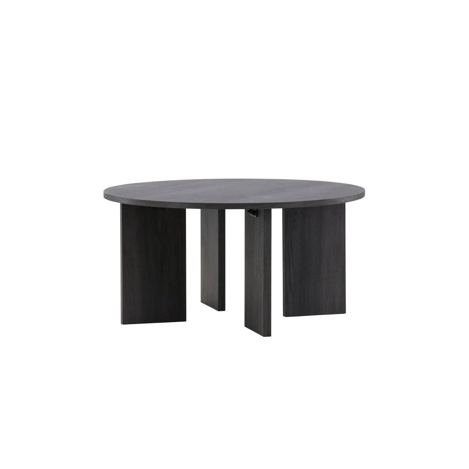 Couchtisch Askerön Ø80cm - Schwarz-Couchtische-Vind-le canapé