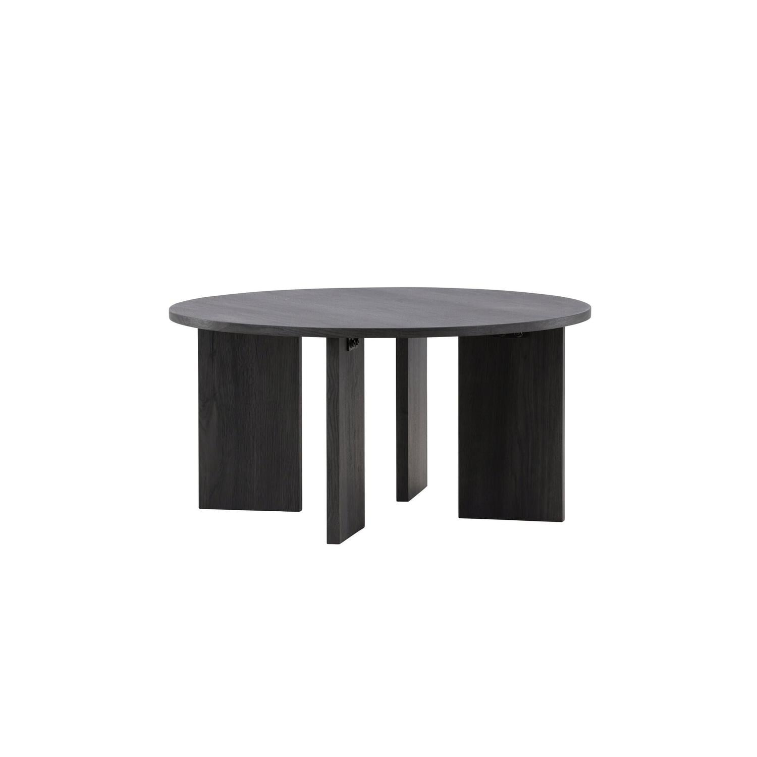 Couchtisch Askerön Ø80cm - Schwarz-Couchtische-Vind-le canapé