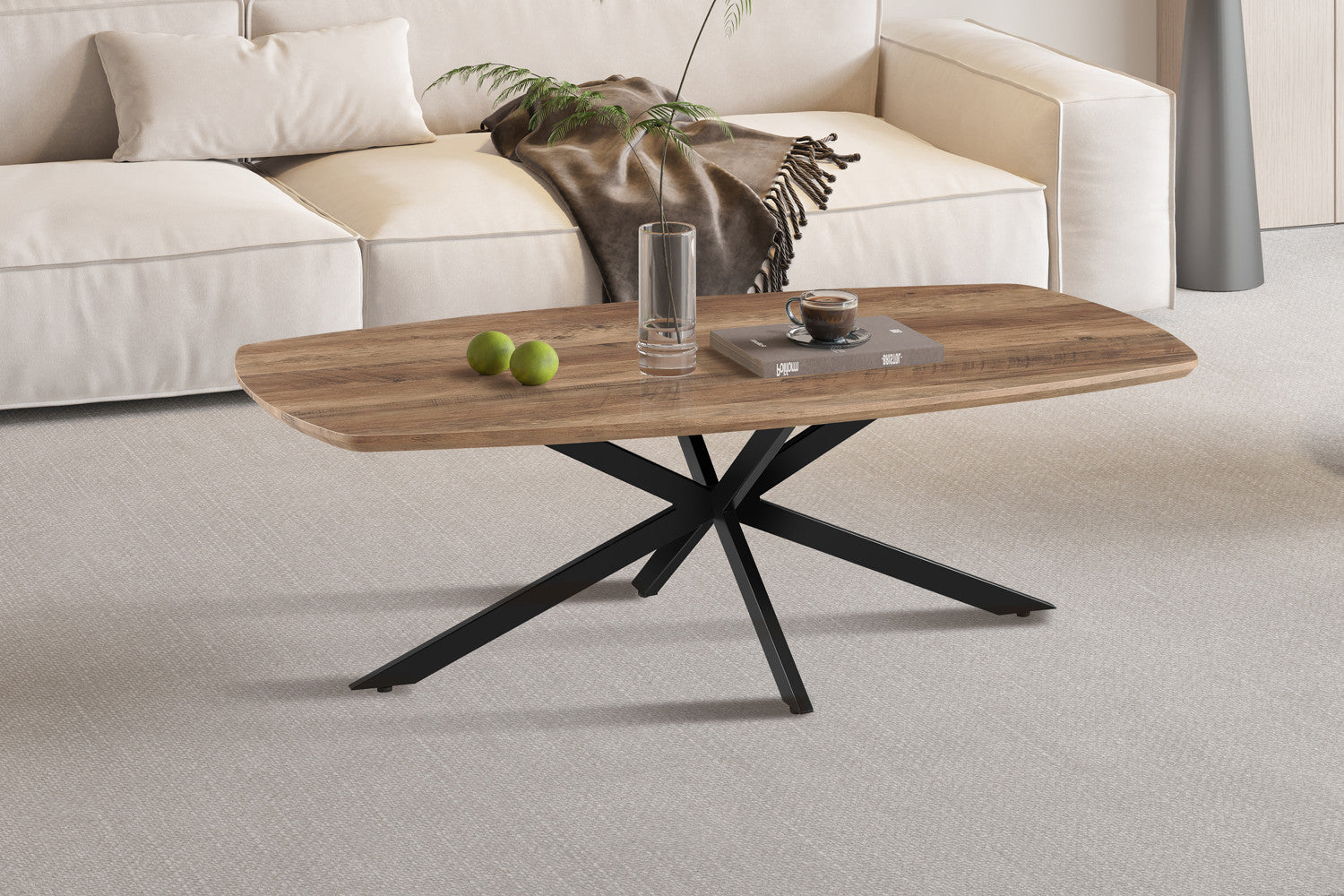 Couchtisch Aziz 130cm - Braun-Couchtisch-Rousseau-le canapé