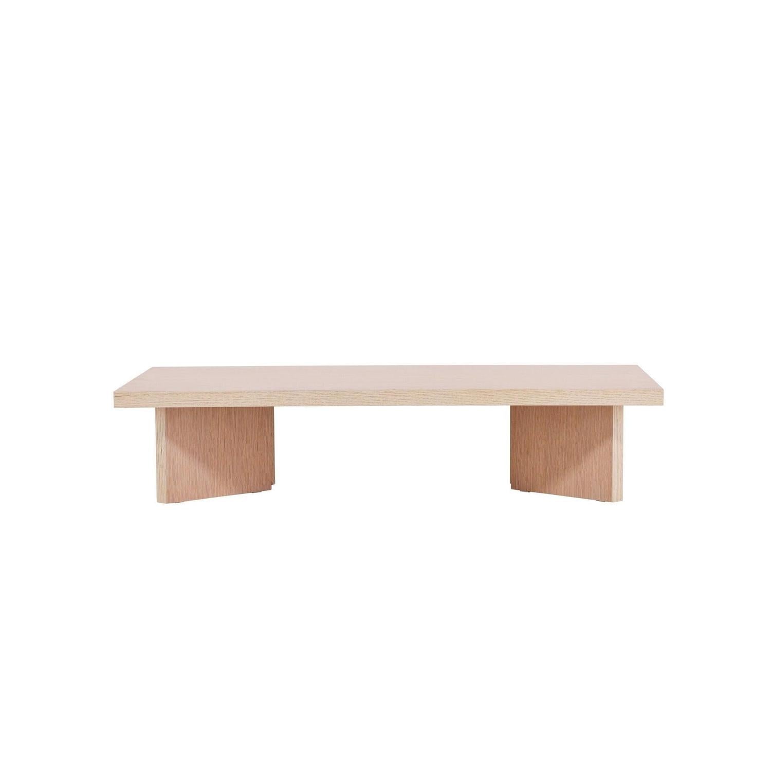 Couchtisch Bassholmen 140cm - Cremeweiß-Couchtische-Vind-le canapé