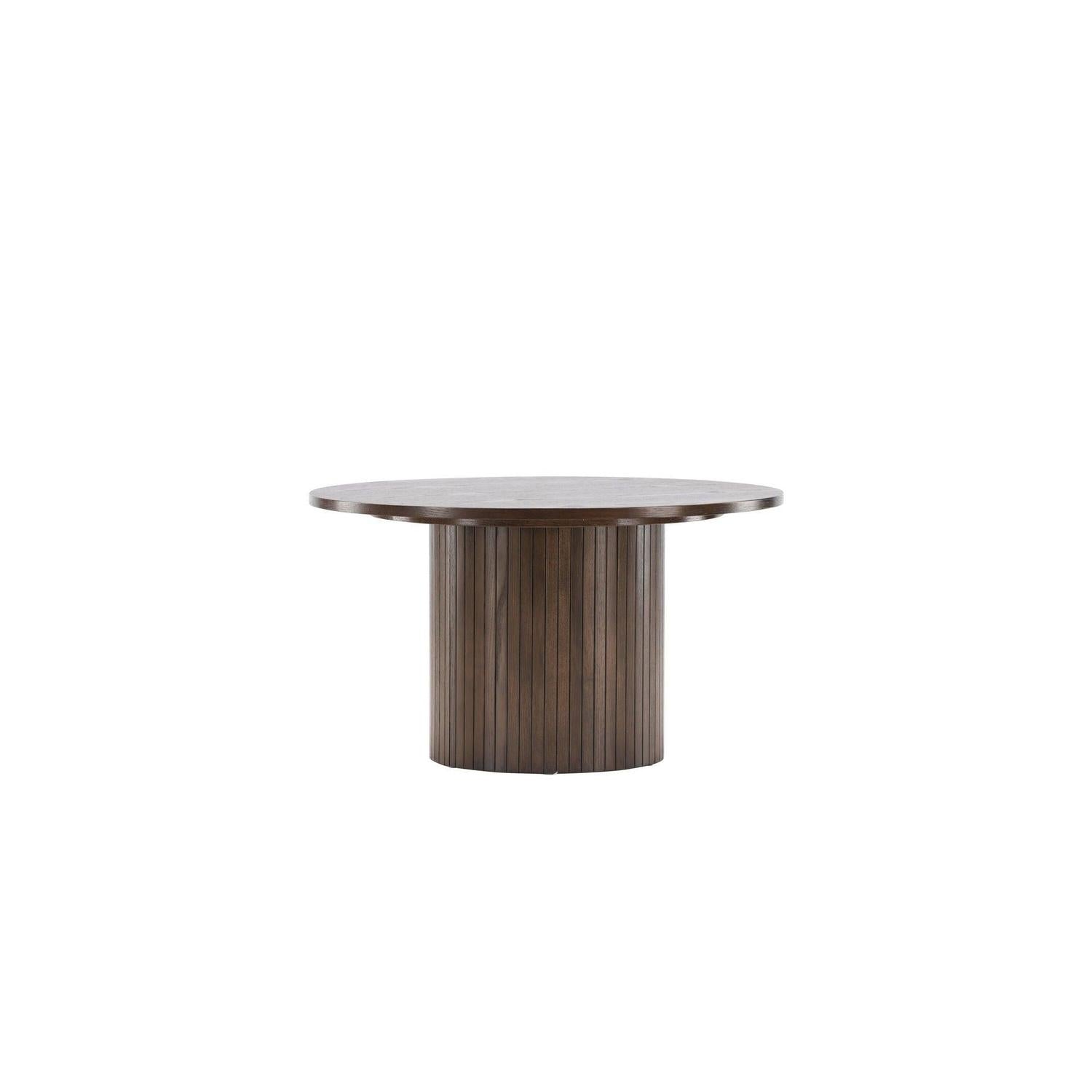 Couchtisch Bianca Ø80cm - Mokka-Couchtische-Venture Home-le canapé