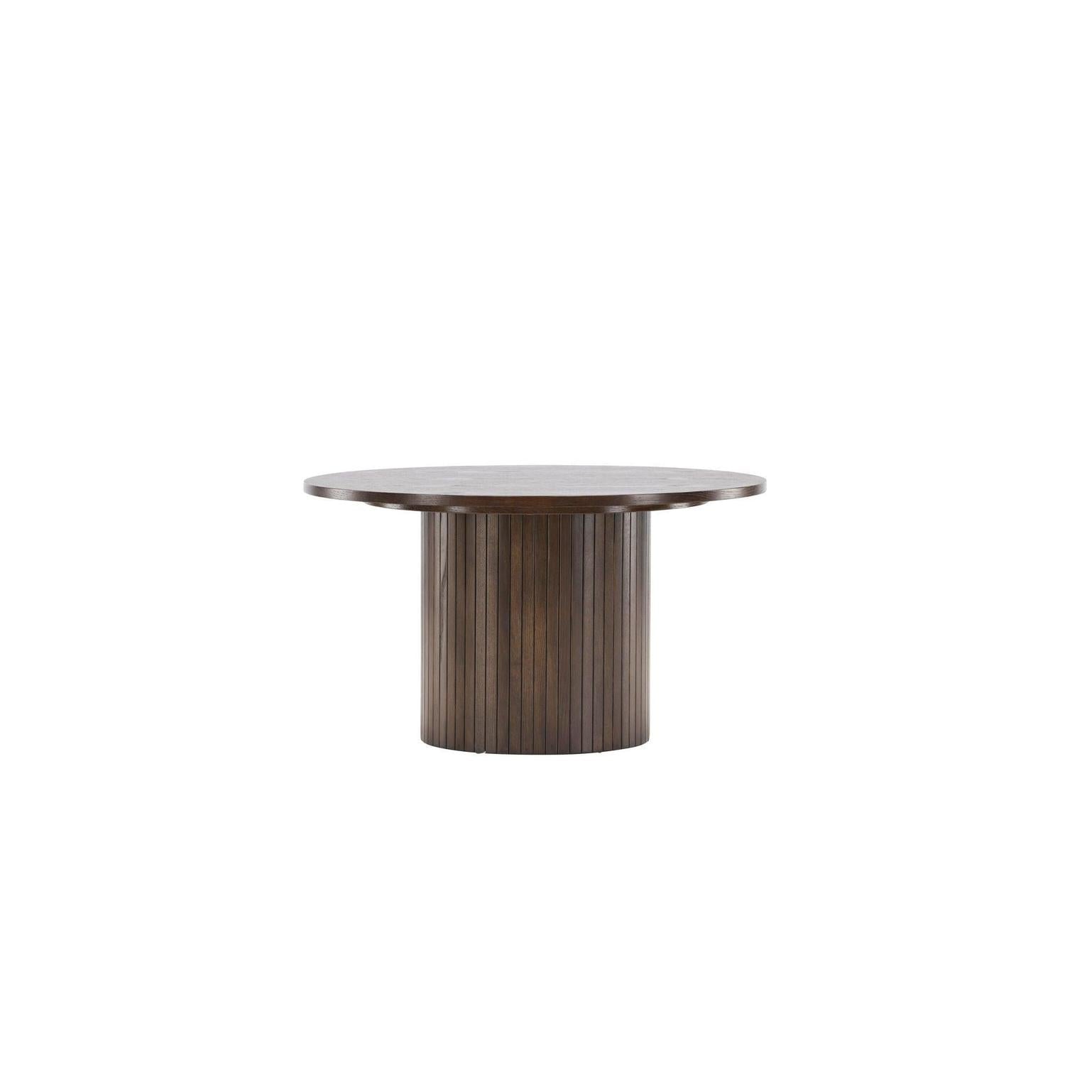 Couchtisch Bianca Ø80cm - Mokka-Couchtische-Venture Home-le canapé