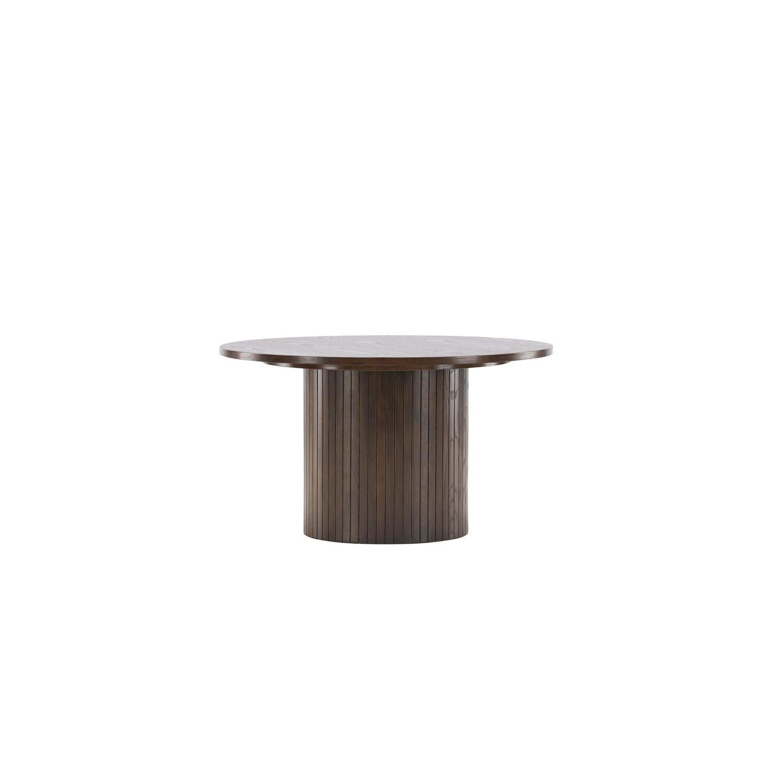 Couchtisch Bianca Ø80cm - Mokka-Couchtische-Venture Home-le canapé