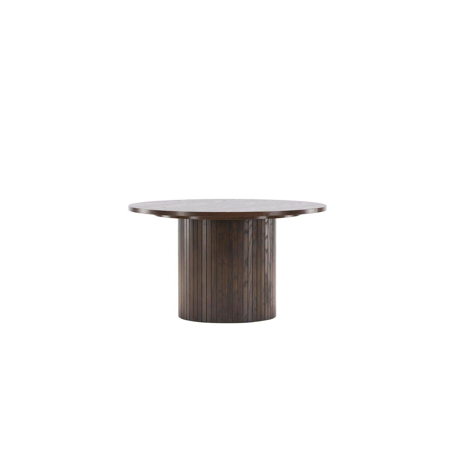 Couchtisch Bianca Ø80cm - Mokka-Couchtische-Venture Home-le canapé