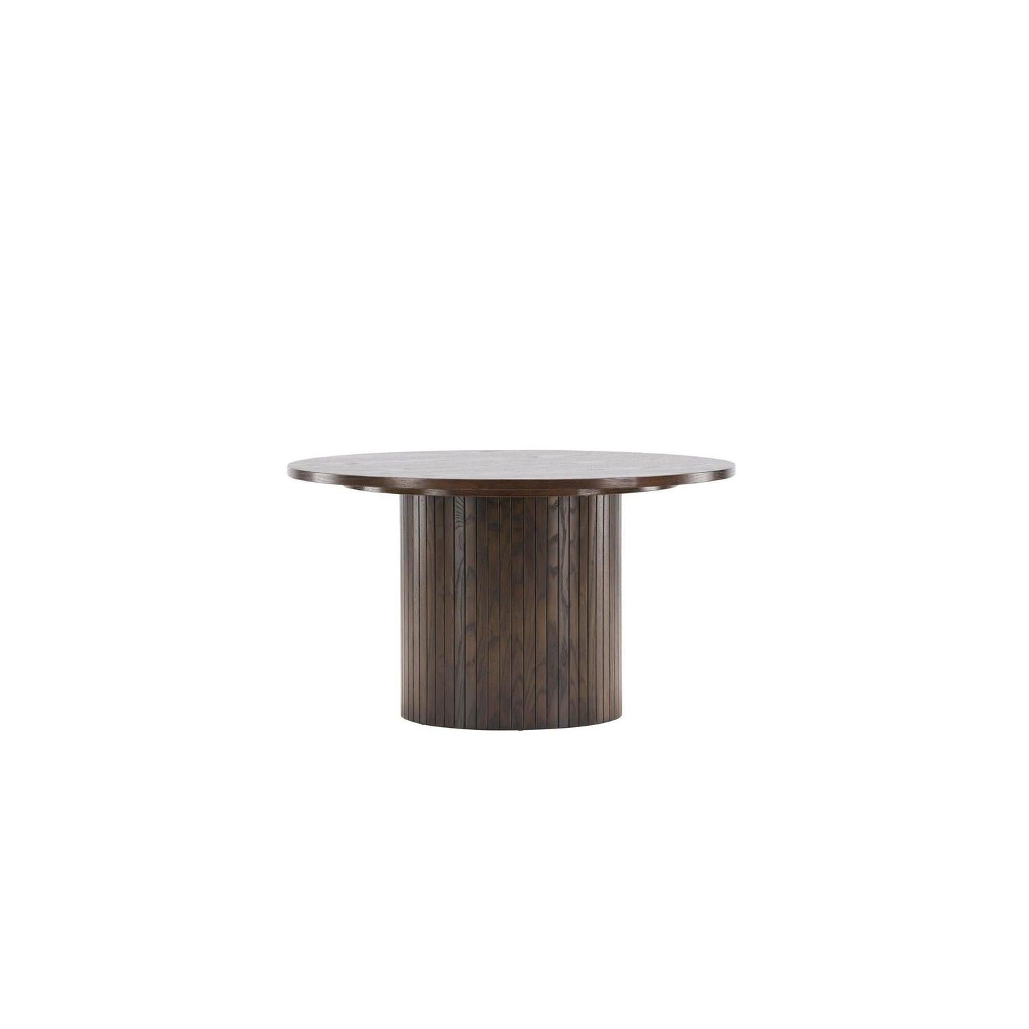 Couchtisch Bianca Ø80cm - Mokka-Couchtische-Venture Home-le canapé