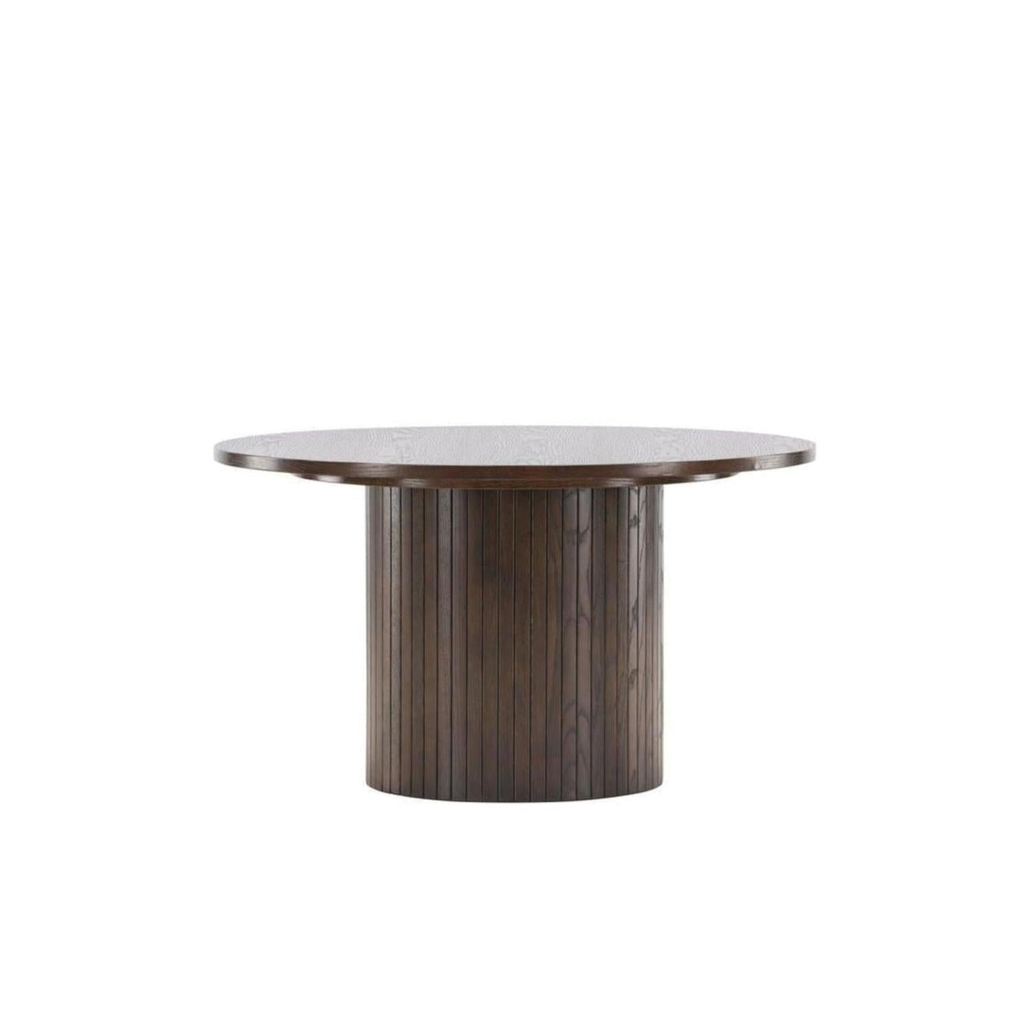 Couchtisch Bianca Ø80cm - Mokka-Couchtische-Venture Home-le canapé