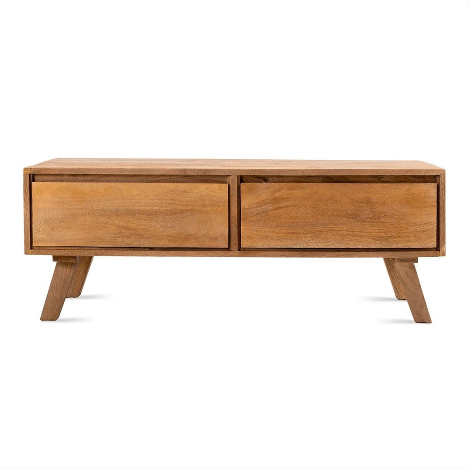 Couchtisch Bibi aus Mangoholz 120cm - Braun-Couchtische-Benoa-le canapé