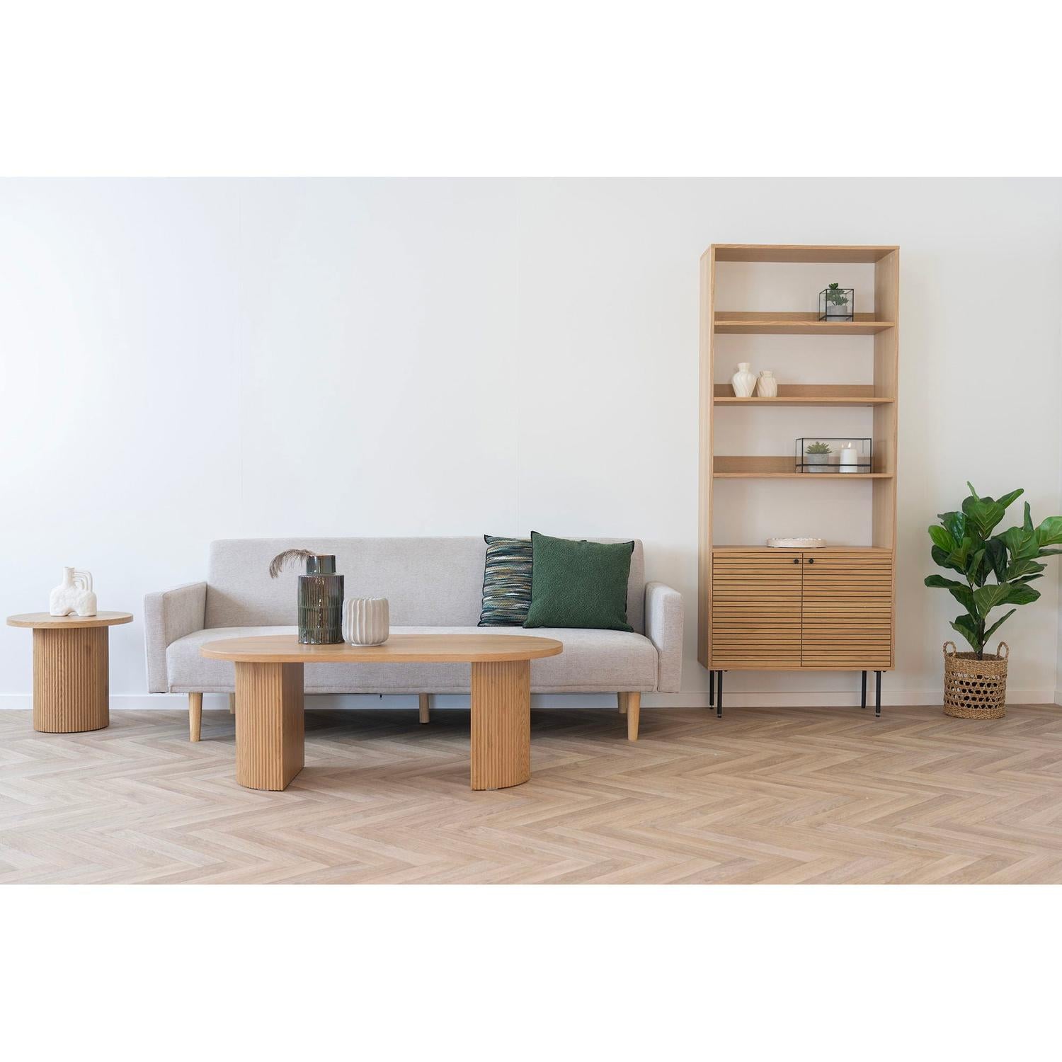 Couchtisch Boavista 120cm - Hellbraun-Couchtische-House Nordic-le canapé