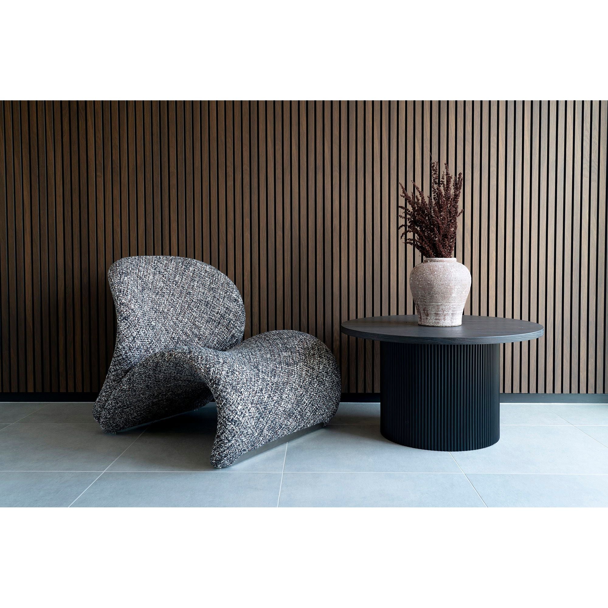 Couchtisch Boavista Ø80cm - DunkelbraunCouchtisch