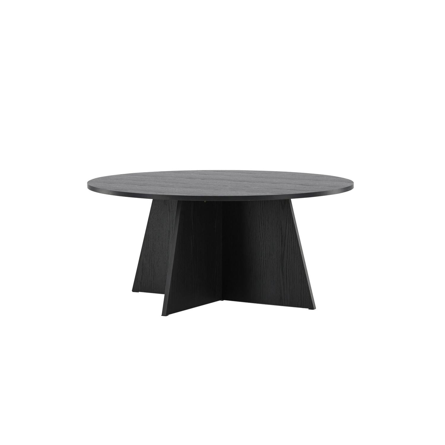 Couchtisch Bootcut Ø100cm - Schwarz-Couchtisch-Venture Home-le canapé