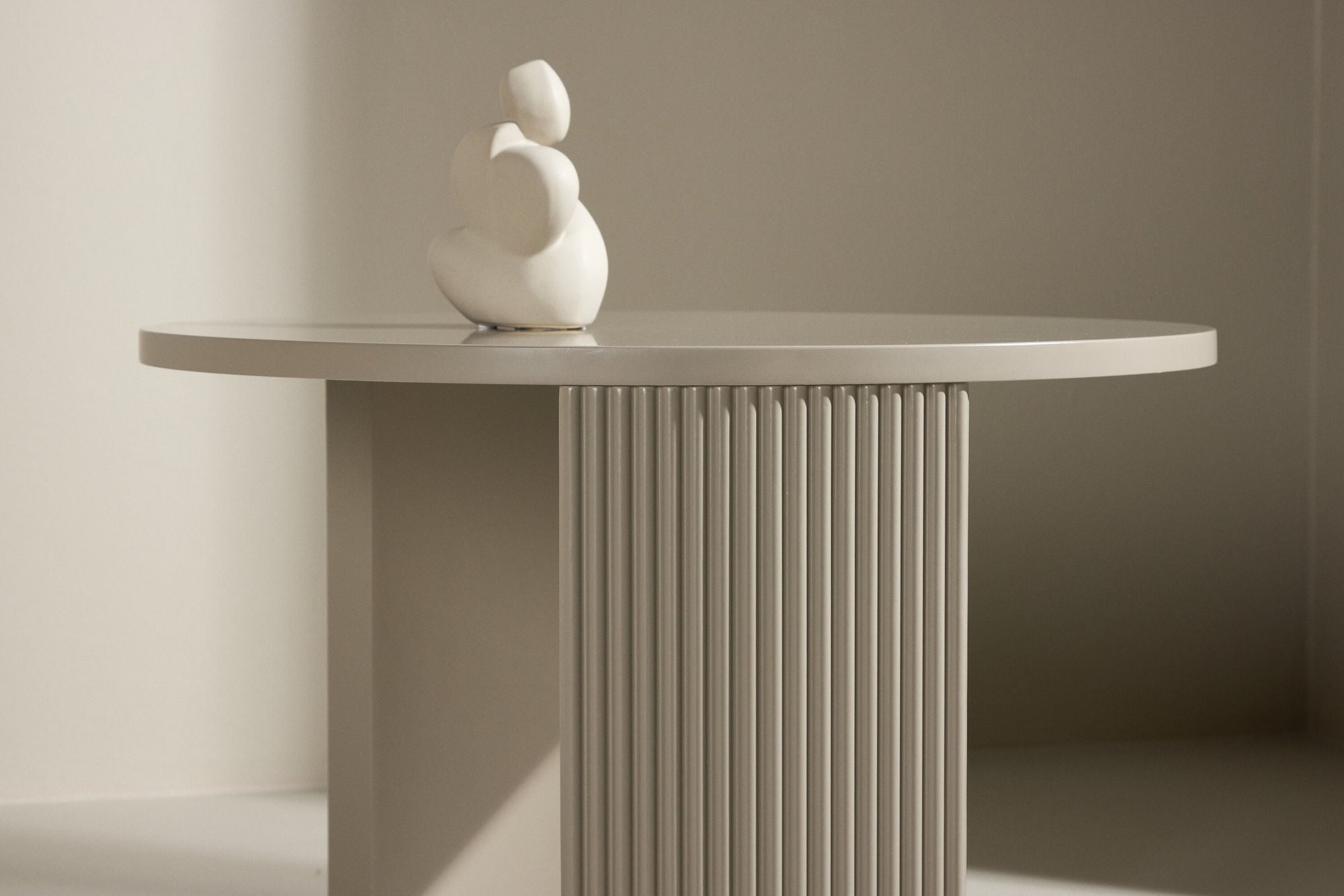 Couchtisch Bristol Ø60cm - Beige-Couchtisch-Venture Home-le canapé