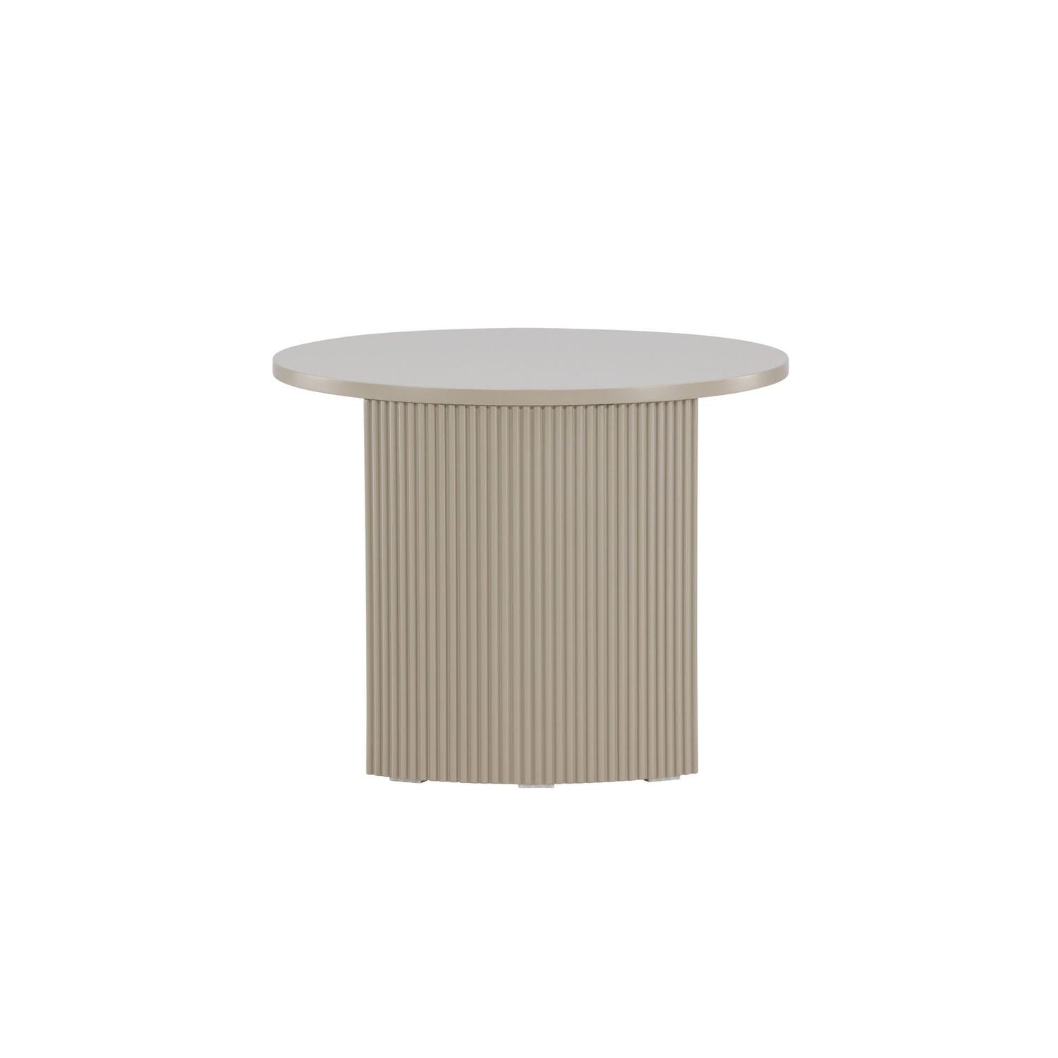 Couchtisch Bristol Ø60cm - Beige-Couchtische-Venture Home-le canapé