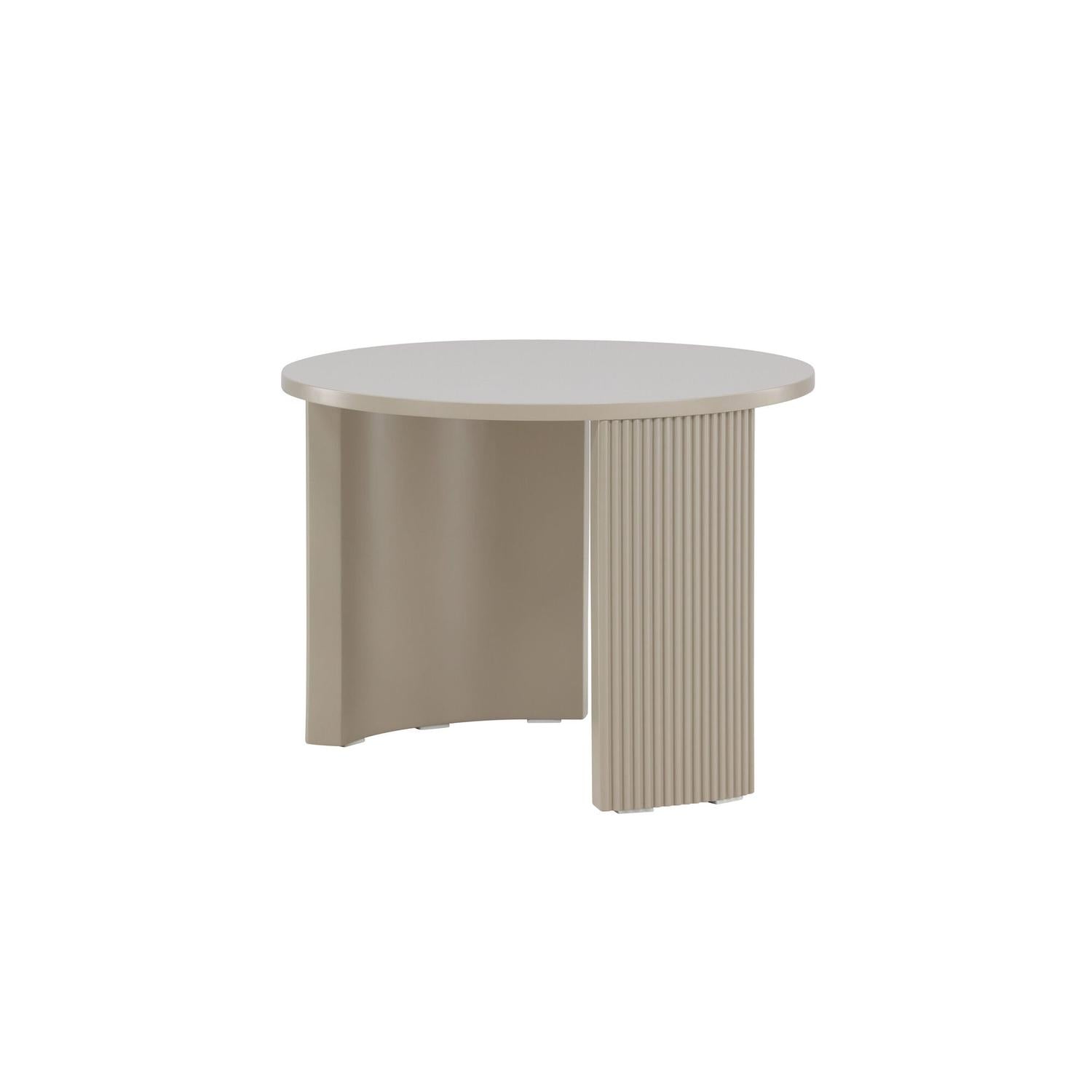 Couchtisch Bristol Ø60cm - Beige-Couchtische-Venture Home-le canapé