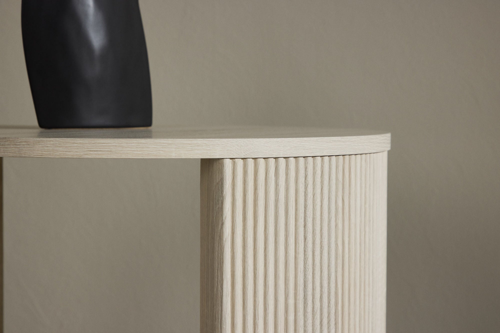 Couchtisch Bristol Ø60cm - Cremeweiß-Couchtisch-Venture Home-le canapé