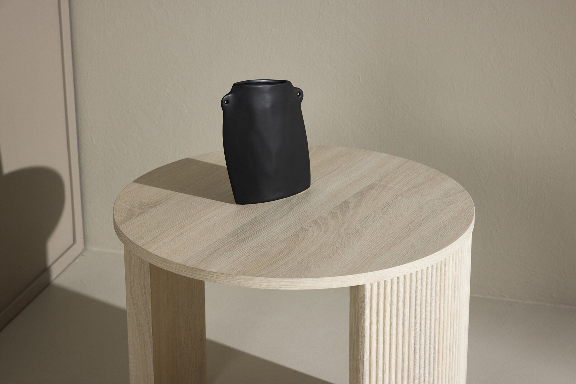 Couchtisch Bristol Ø60cm - Cremeweiß-Couchtische-Venture Home-le canapé