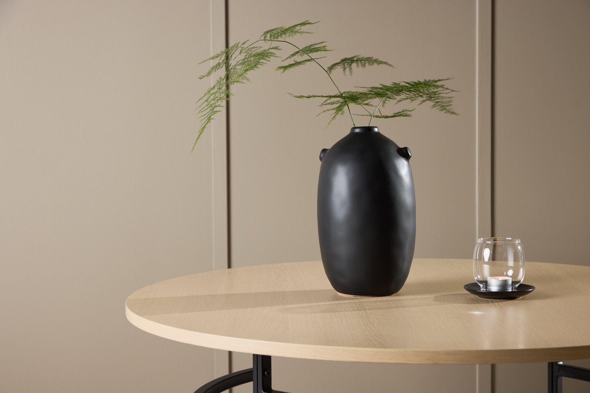 Couchtisch Copenhagen Ø100cm - Cremeweiß-Couchtische-Venture Home-le canapé