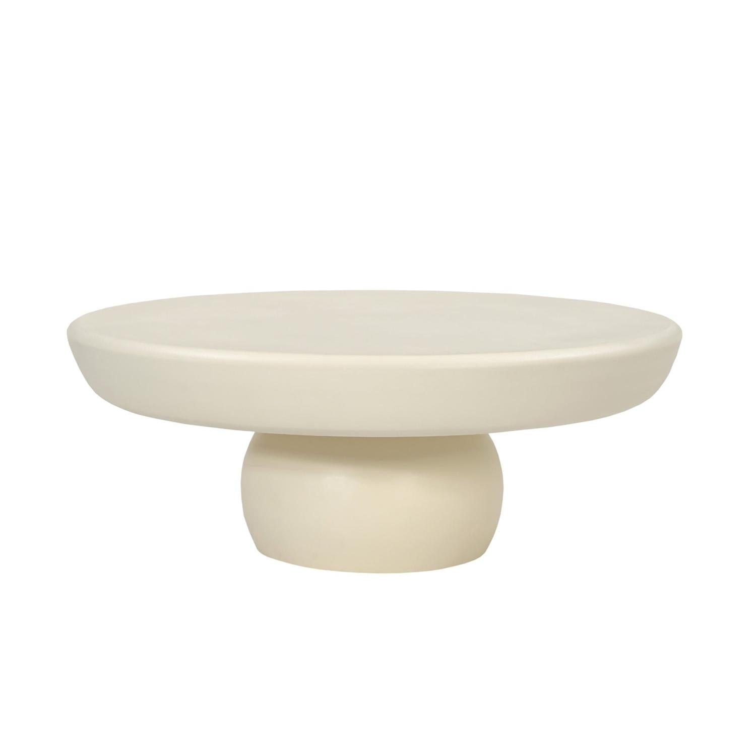 Couchtisch Dune Ø80cm - Cremeweiß-Couchtische-Livingfurn-le canapé