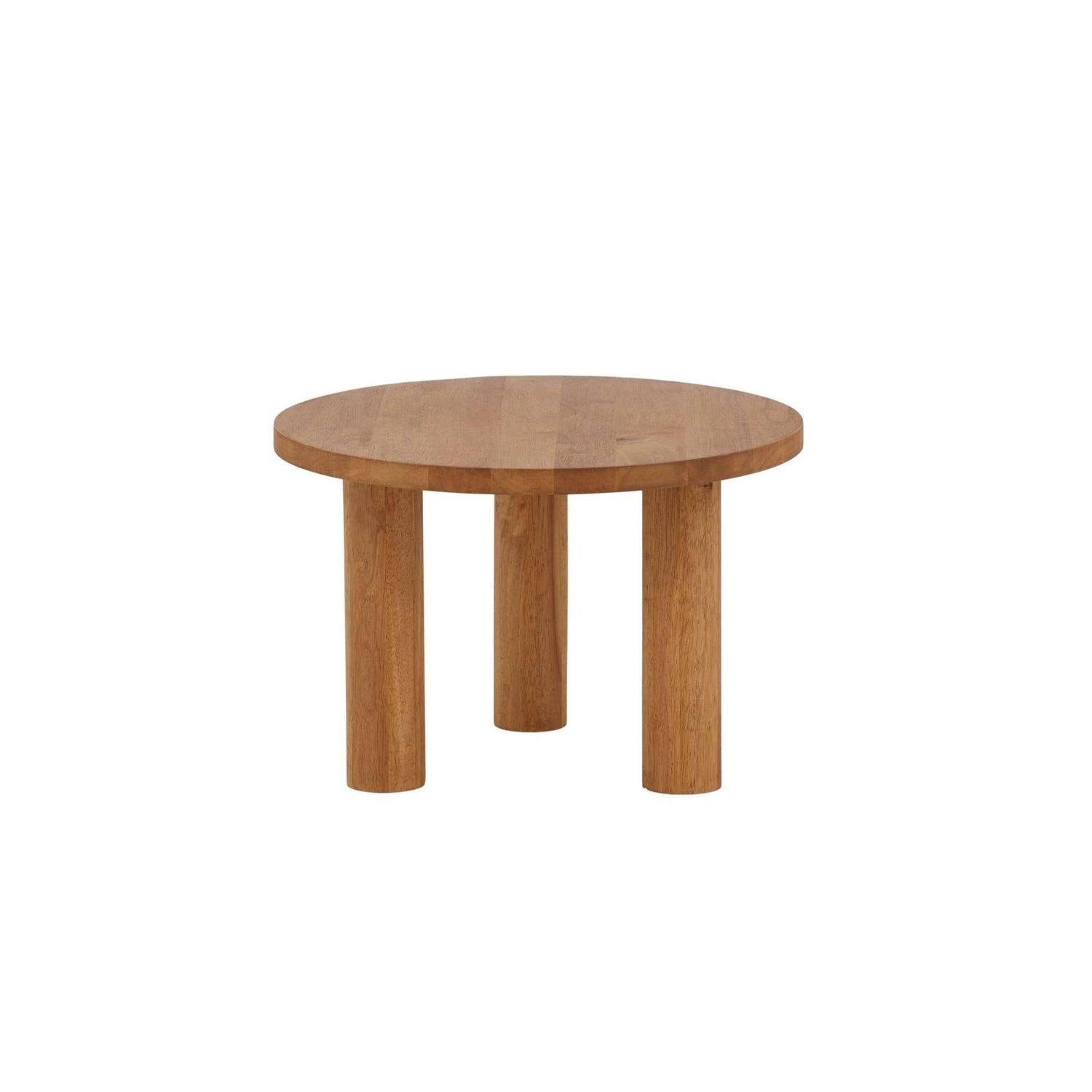 Couchtisch Duxbury Ø60cm - Hellbraun-Couchtisch-Venture Home-le canapé