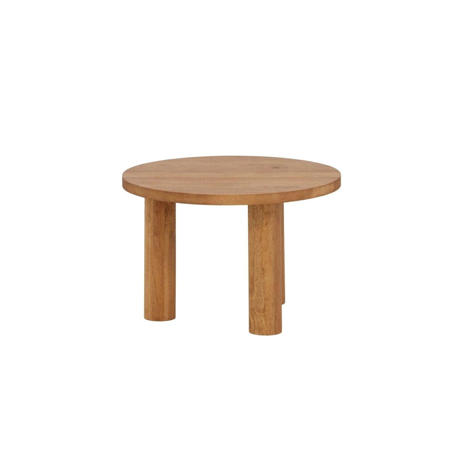 Couchtisch Duxbury Ø60cm - Hellbraun-Couchtische-Venture Home-le canapé