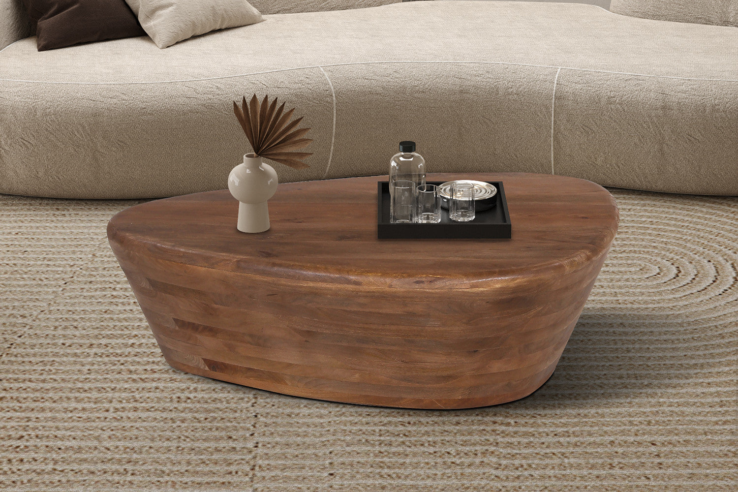Couchtisch Evan 107cm - Braun-Couchtisch-Rousseau-le canapé