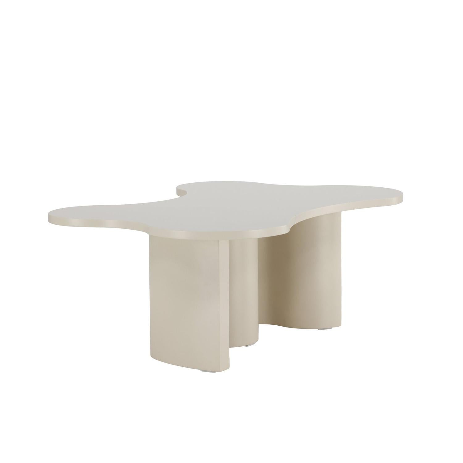 Couchtisch Flow - Beige-Couchtische-Venture Home-le canapé