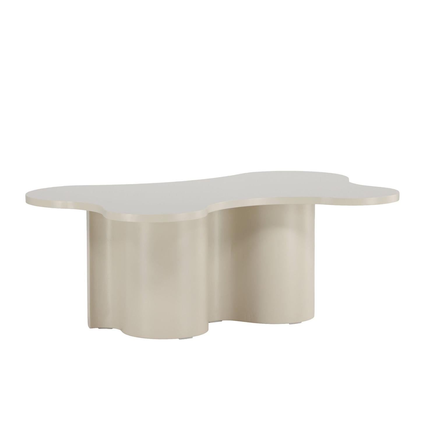 Couchtisch Flow - Beige-Couchtische-Venture Home-le canapé
