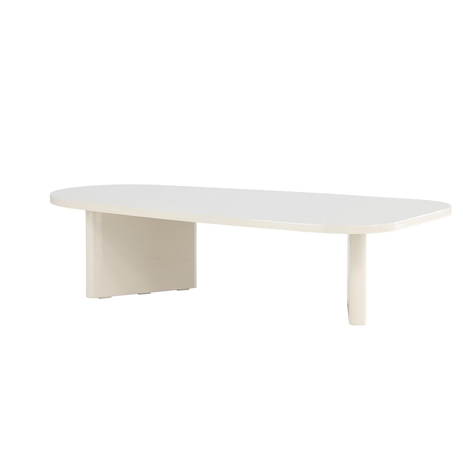 Couchtisch Grönvik 130cm - Beige-Couchtisch-Venture Home-le canapé