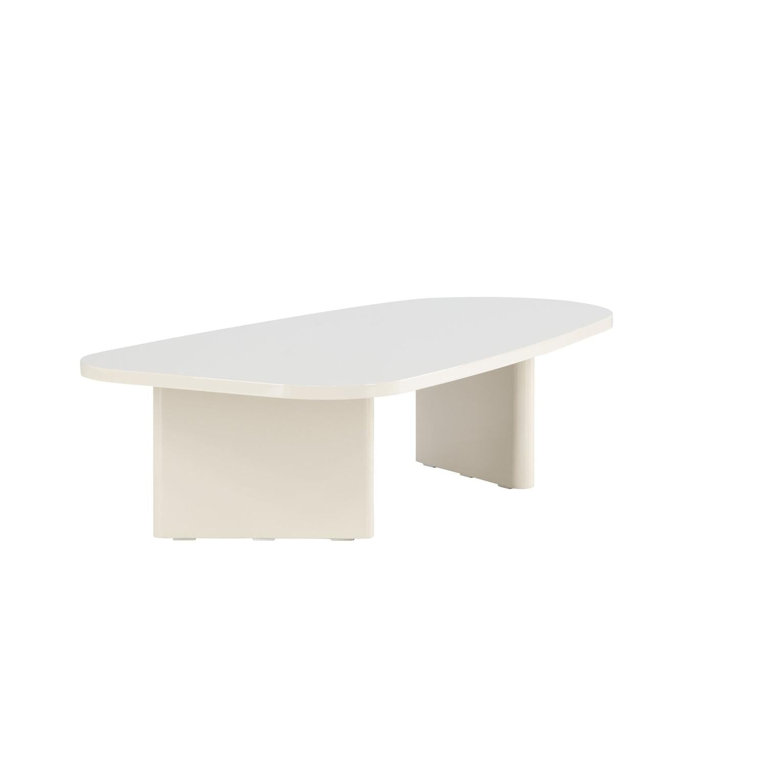 Couchtisch Grönvik 130cm - Beige-Couchtisch-Venture Home-le canapé