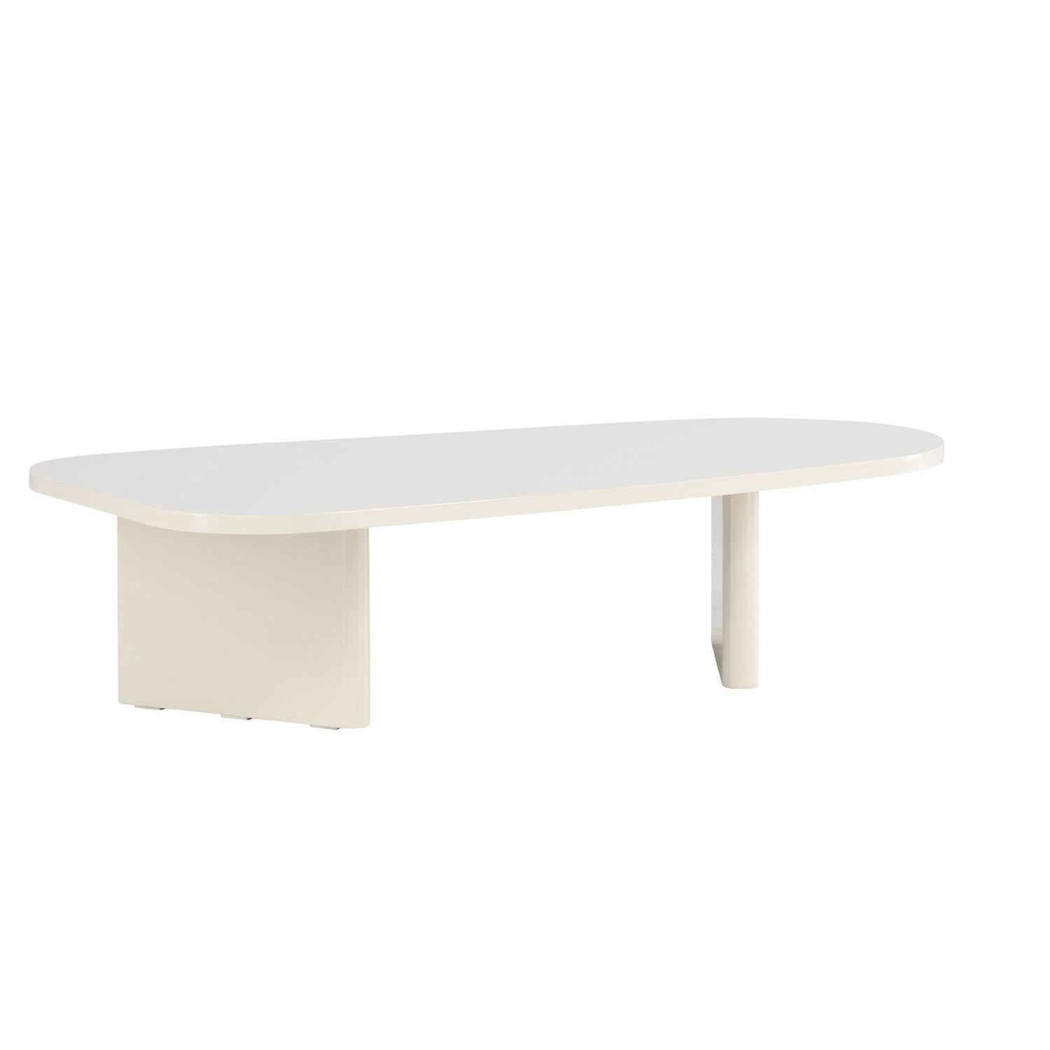 Couchtisch Grönvik 130cm - Beige-Couchtisch-Venture Home-le canapé
