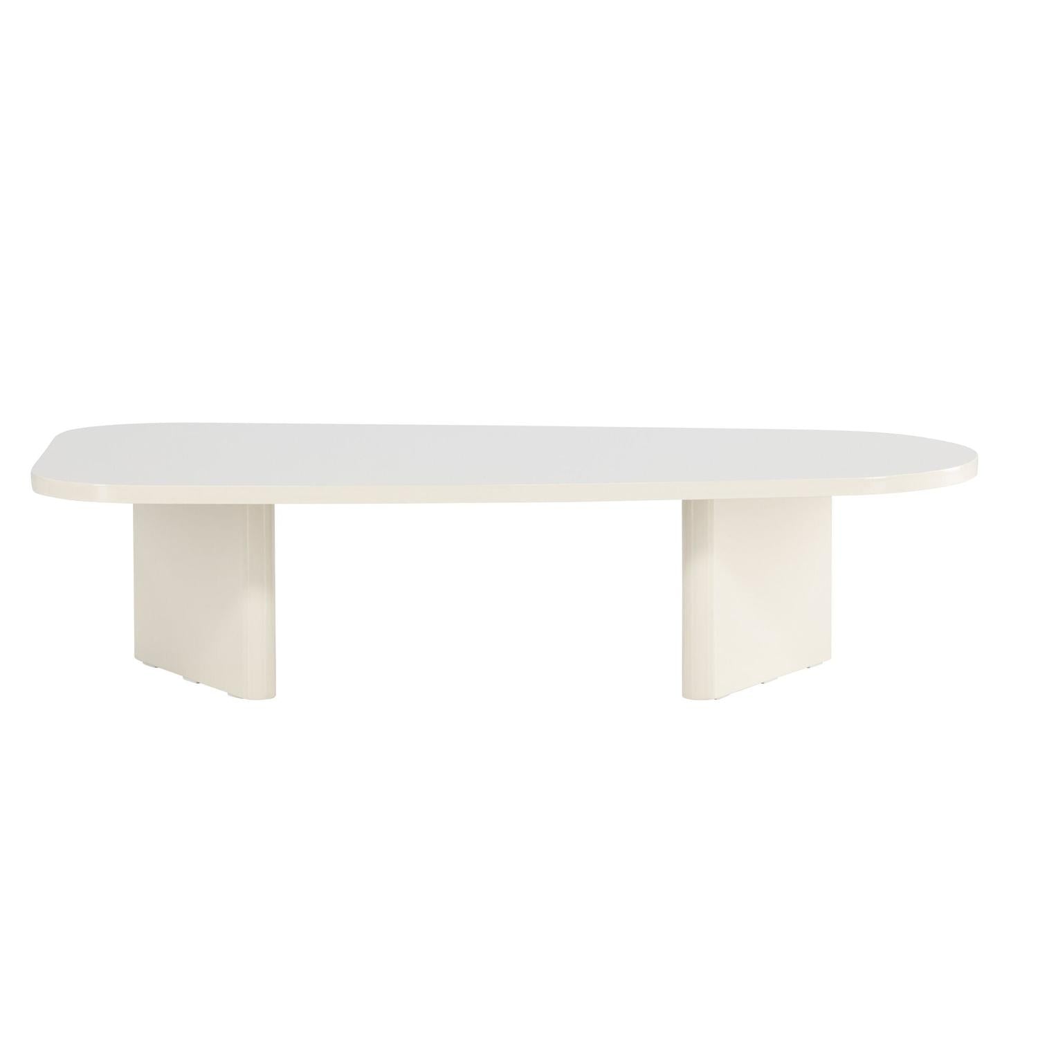 Couchtisch Grönvik 130cm - Beige-Couchtisch-Venture Home-le canapé