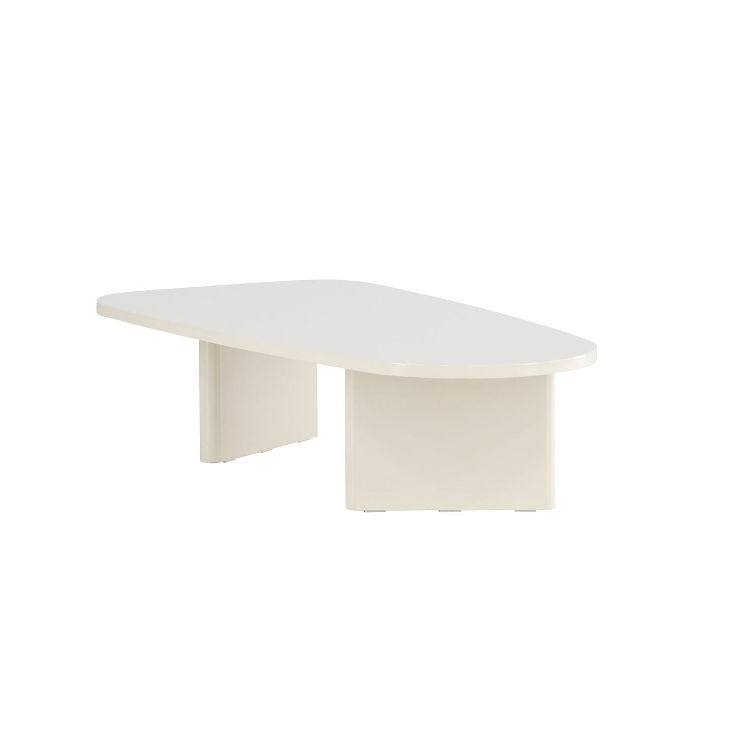 Couchtisch Grönvik 130cm - Beige-Couchtisch-Venture Home-le canapé