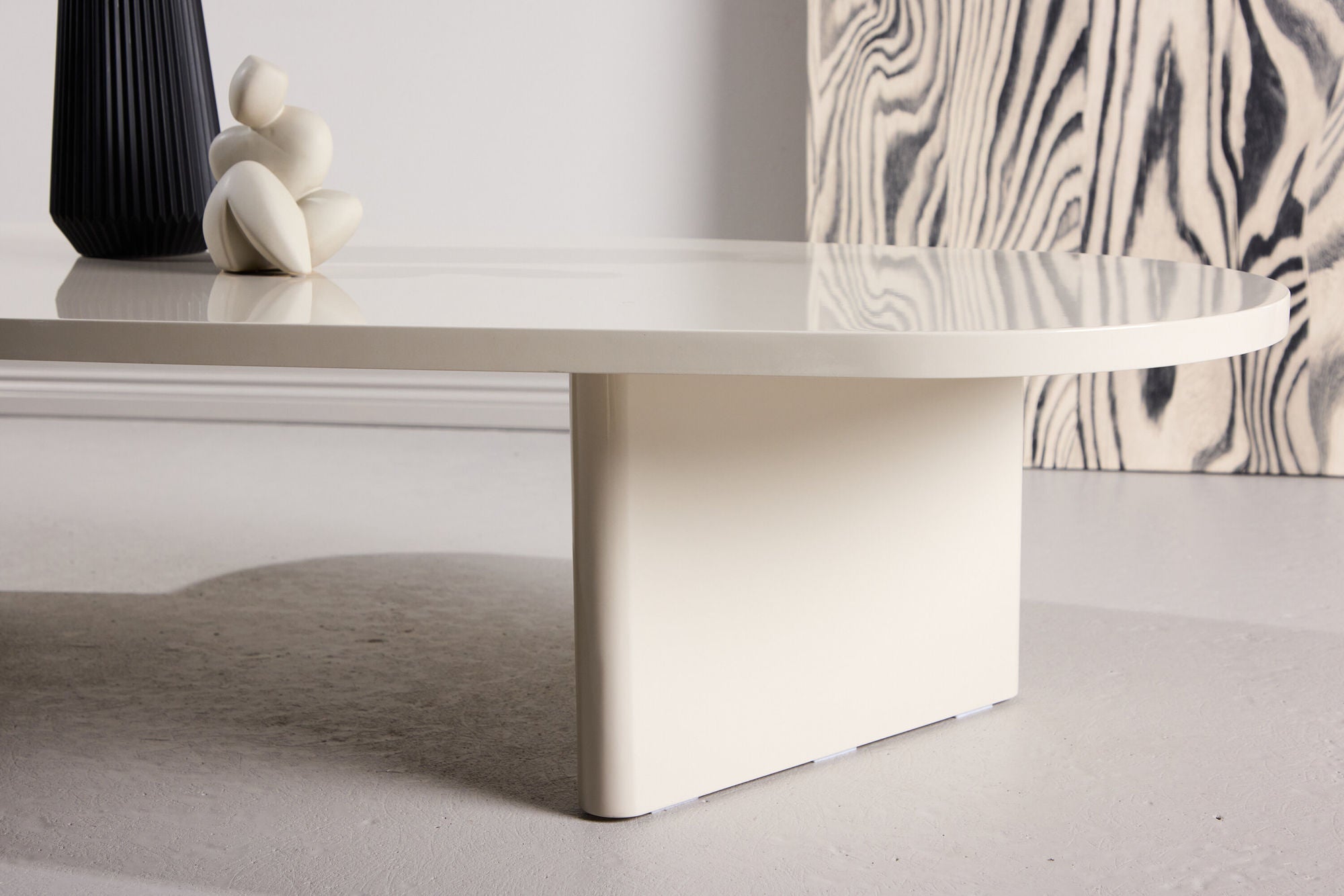 Couchtisch Grönvik 130cm - Beige-Couchtisch-Venture Home-le canapé