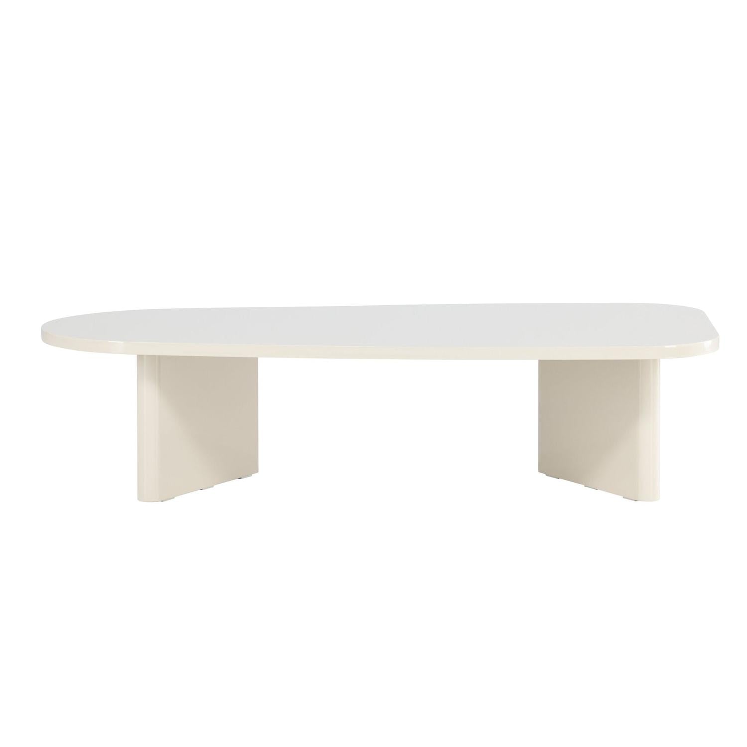 Couchtisch Grönvik 130cm - Beige-Couchtisch-Venture Home-le canapé