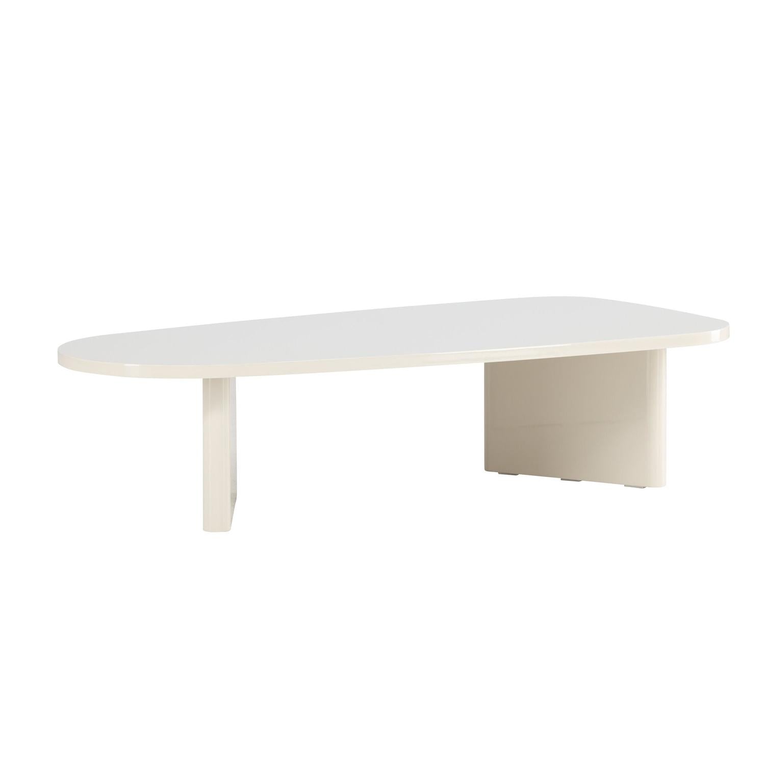 Couchtisch Grönvik 130cm - Beige-Couchtisch-Venture Home-le canapé