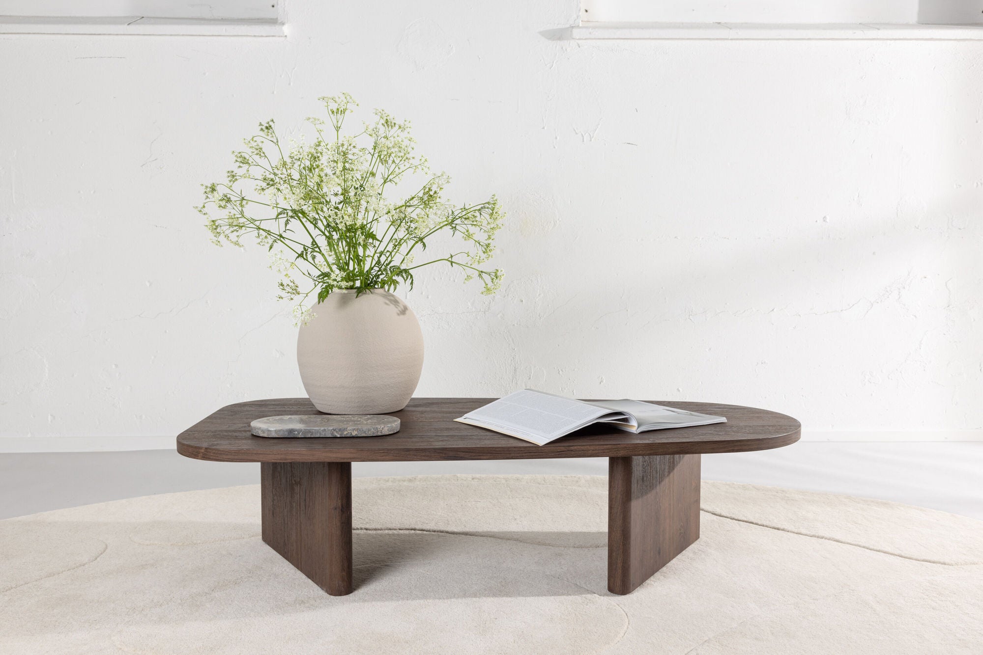 Couchtisch Grönvik 130cm - Mokka-Couchtisch-Venture Home-le canapé