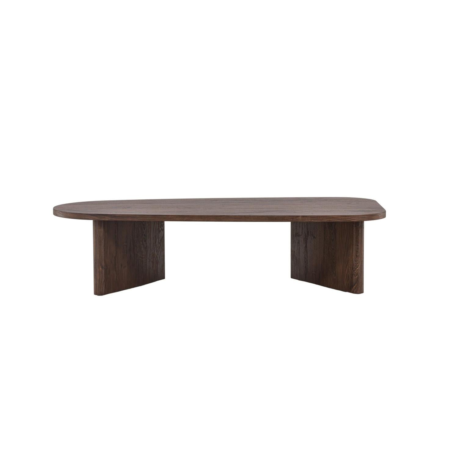 Couchtisch Grönvik 130cm - Mokka-Couchtische-Venture Home-le canapé