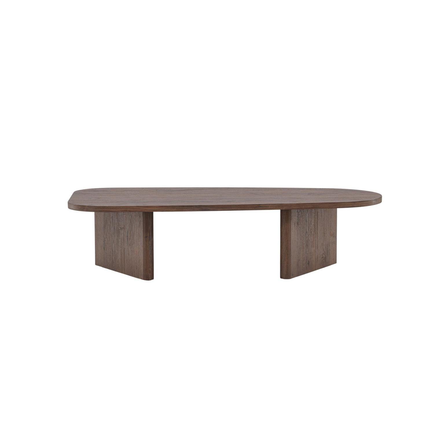 Couchtisch Grönvik 130cm - Mokka-Couchtische-Venture Home-le canapé