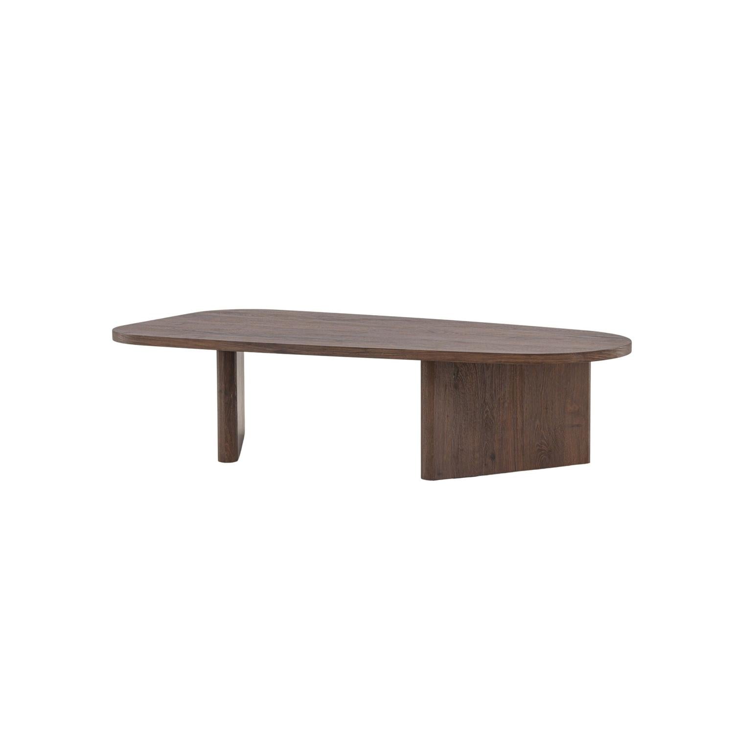 Couchtisch Grönvik 130cm - Mokka-Couchtische-Venture Home-le canapé