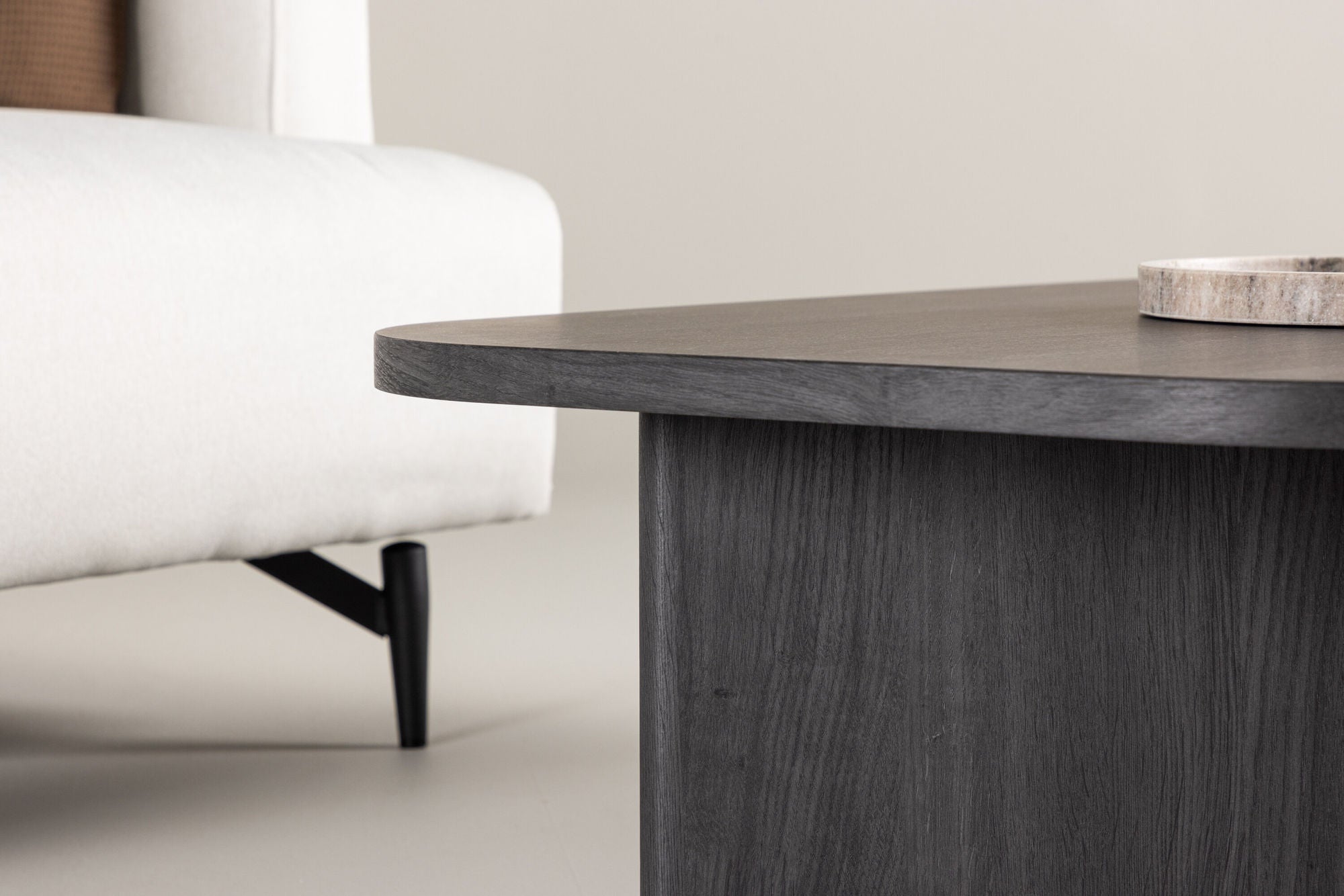 Couchtisch Grönvik 130cm - Schwarz-Couchtisch-Venture Home-le canapé