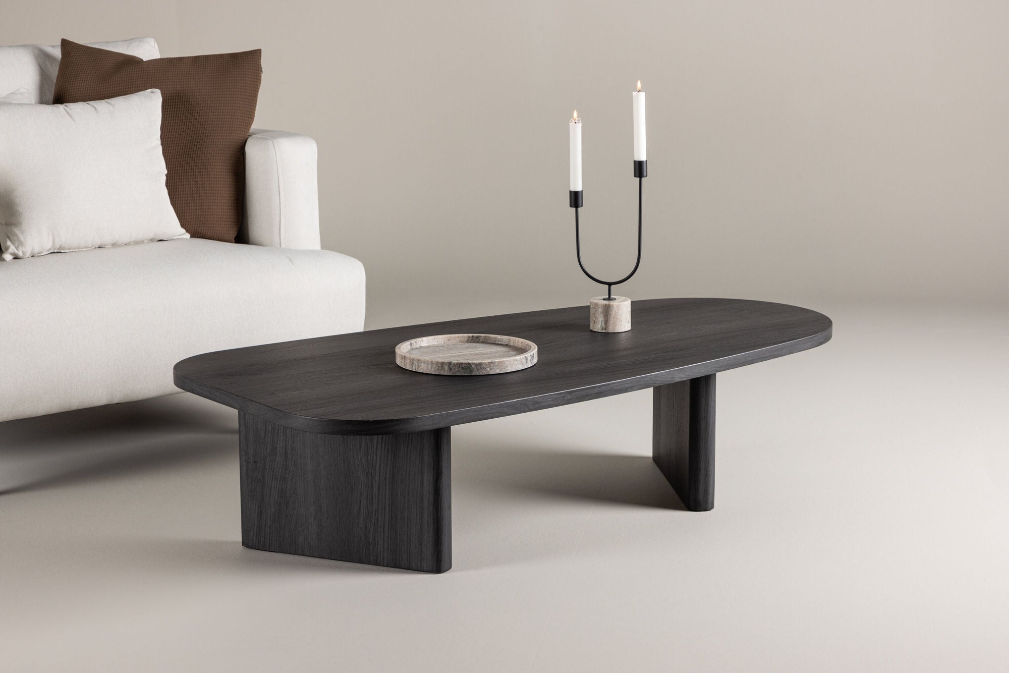 Couchtisch Grönvik - Schwarz-Couchtisch-Venture Home-le canapé